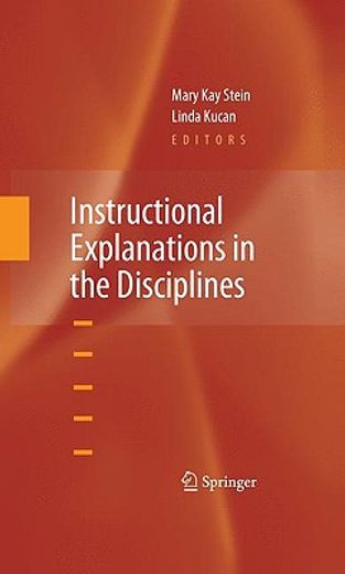 instructional explanations in the disciplines