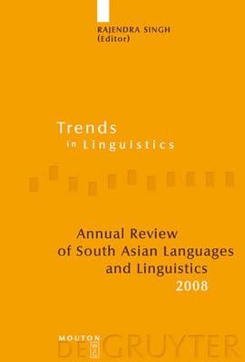 annual review of south asian languages and linguistics