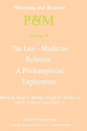 the law-medicine relation: a philosophical exploration