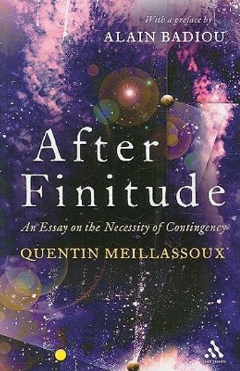 after finitude,an essay on the necessity of contingency