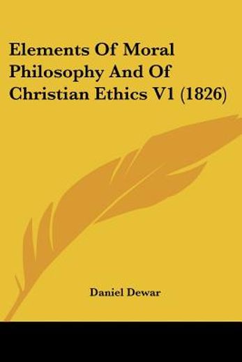 elements of moral philosophy and of chri