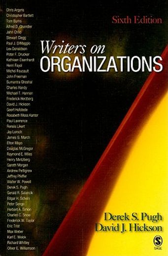 writers on organizations