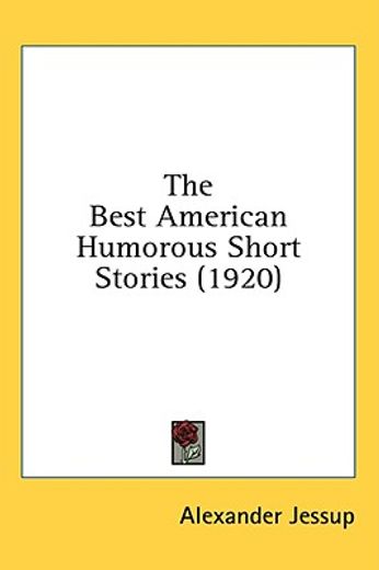 the best american humorous short stories