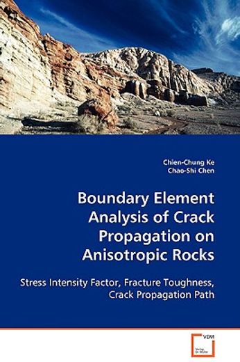 boundary element analysis of crack propagation on anisotropic rocks