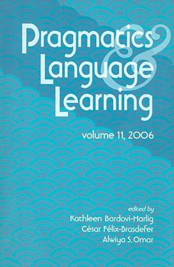 pragmatics and language learning,conference proceedings