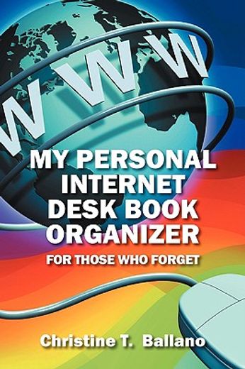 my personal internet desk book organizer: for those who forget