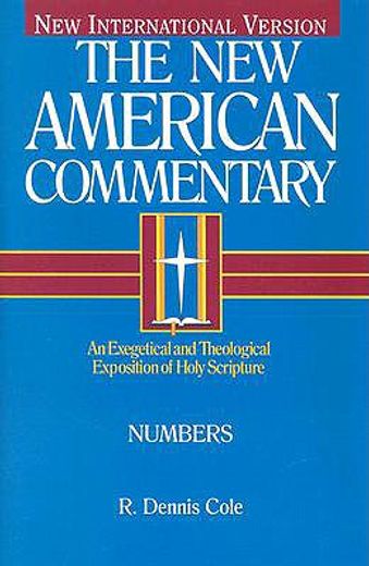 the new american commentary,numbers (en Inglés)