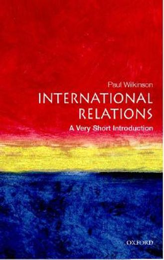 international relations,a very short introduction