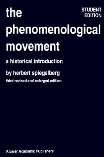 phenomenological movement