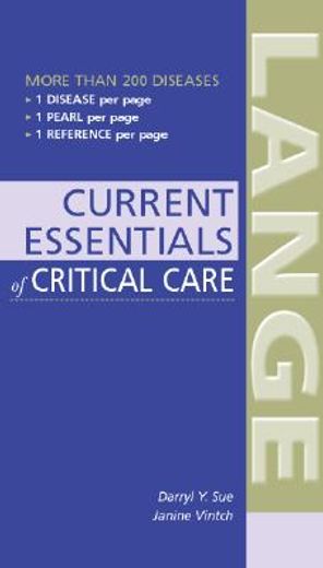 current essentials of critical care