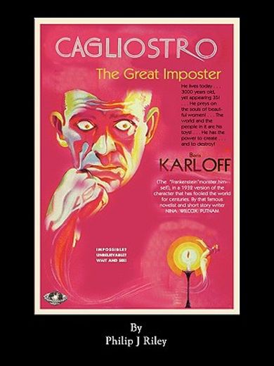 cagliostro or the king of dead,an alternate history for classic film monsters (en Inglés)