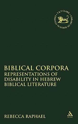 biblical corpora,representations of disability in hebrew biblical literature