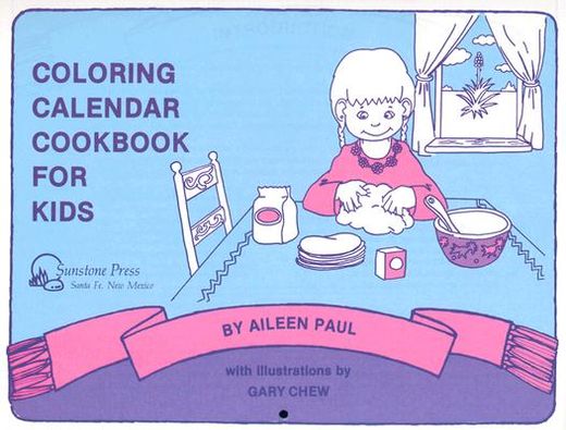 coloring calendar cookbook for kids