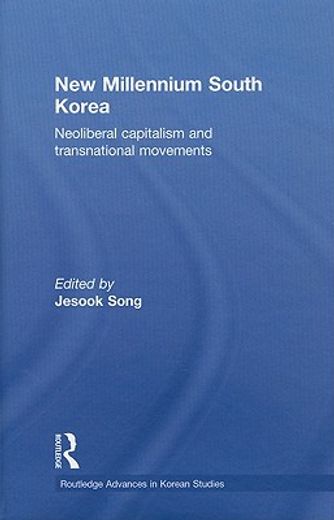 new millennium south korea,neoliberal capitalism and transnational movements