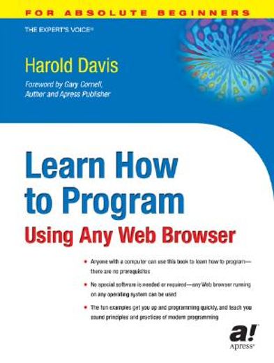 learn how to program using any web browser (en Inglés)