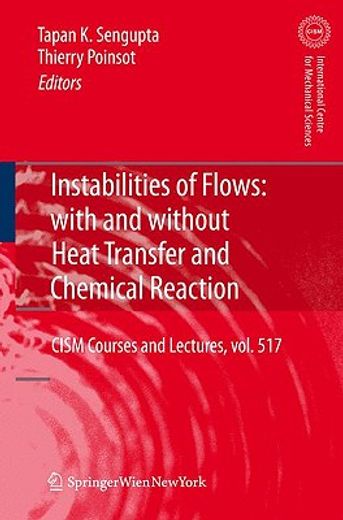 instabilities of flows,with and without heat transfer and chemical reaction