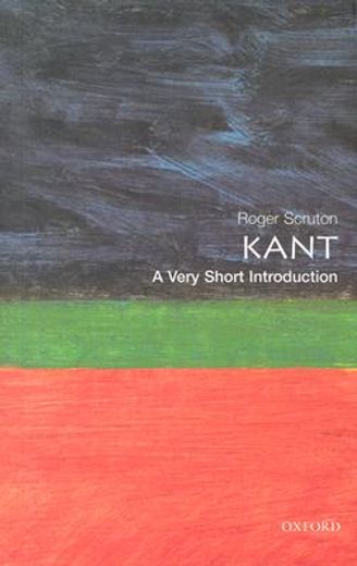 kant,a very short introduction (en Inglés)