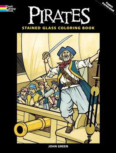 pirates stained glass book