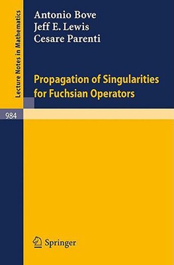 propagation of singularities for fuchsian operators (in English)