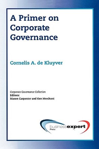 a primer on corporate governance