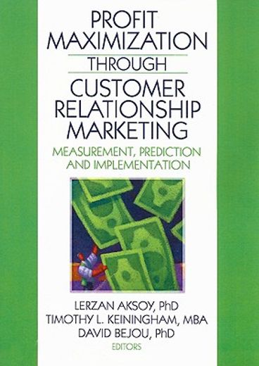 profit maximization through customer relationship marketing,measurement, predition and implementation