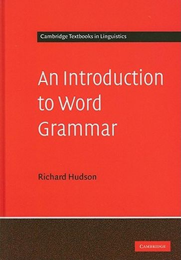 an introduction to word grammar (en Inglés)