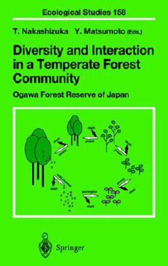diversity and interaction in a temperate forest community (en Inglés)