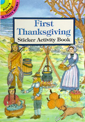 first thanksgiving sticker activity book