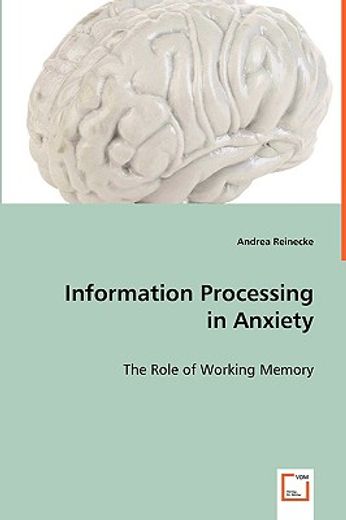 information processing in anxiety