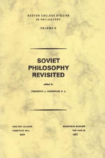 soviet philosophy revisited (en Inglés)