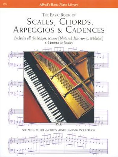 basic book of scales, chords, arpeggios and cadences