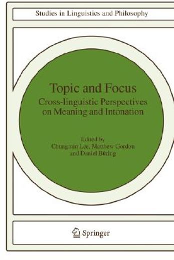 topic and focus (in English)