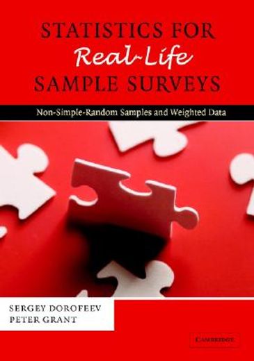 statistics for real-life sample surveys,non-simple-random samples and weighted data