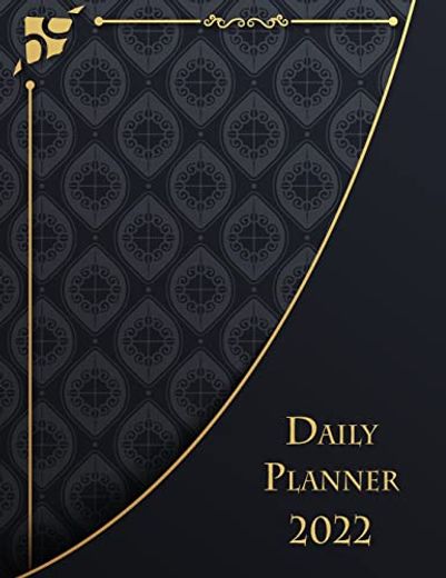Daily Planner 2022: Large Size 8. 5 x 11 Weekly Planner 365 Days Appointment Planner 2022 Agenda [Soft Cover ] (en Inglés)