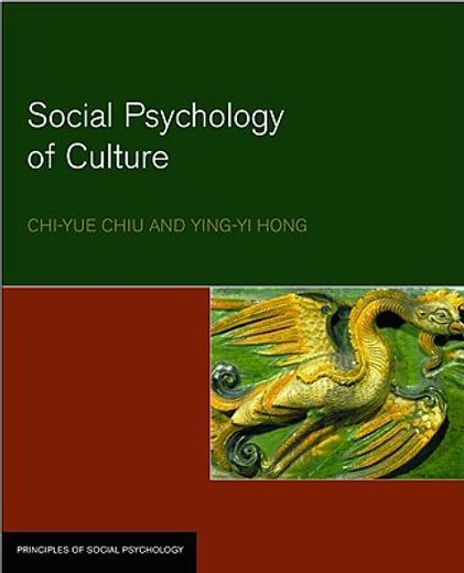 Social Psychology of Culture (en Inglés)