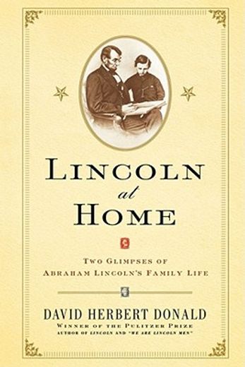 lincoln at home,two glimpses of abraham lincoln´s family life (en Inglés)