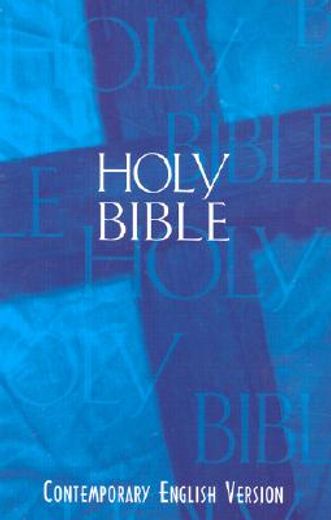 holy bible,contemporary english version (en Inglés)