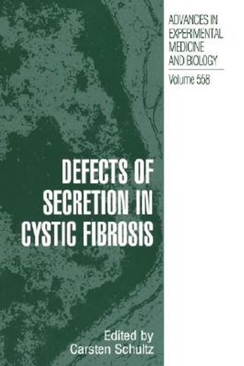 defects of secretion in cystic fibrosis