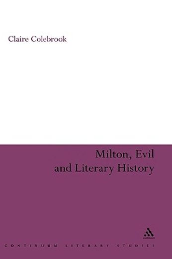 milton, evil and literary history