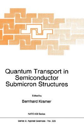 quantum transport in semiconductor submicron structures (in English)