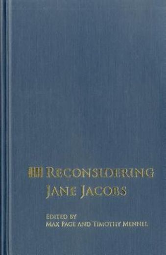 Reconsidering Jane Jacobs (in English)