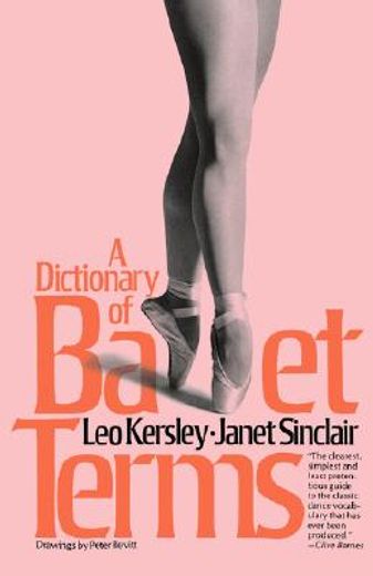 dict of ballet terms pb (en Inglés)
