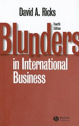 blunders in international business