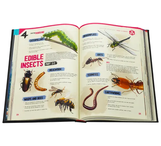 Off Protocol The 4: Illustrated Survival Guide to 4 Apocalypses, Pandemic, Zombie, Nuclear Winter, Global Warming, 400+ Pages, Hand-Drawn Tips