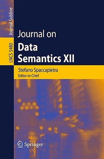 journal on data semantics xii