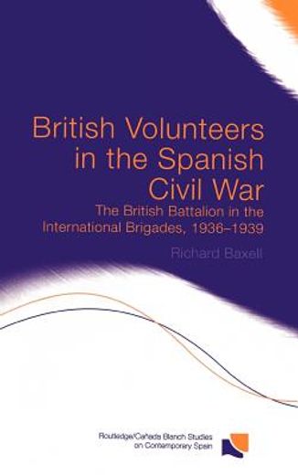 british volunteers in the spanish civil war,the british batallion in the international brigades, 1936-1939