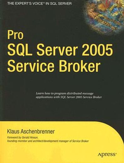 pro sql server 2005 service broker