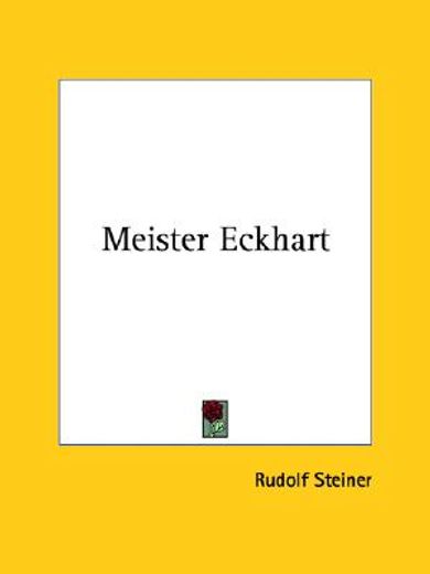 meister eckhart