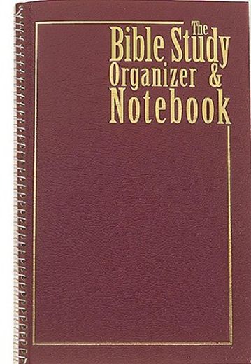 the bible study organizer & not (in English)