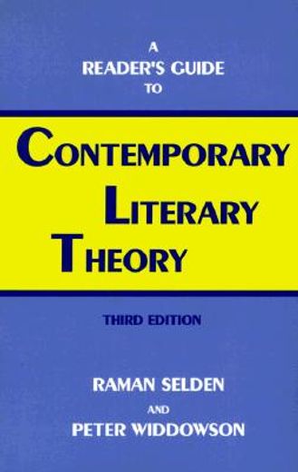 a reader´s guide to contemporary literary theory
